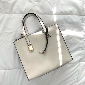 Marc Jacobs Mini Grind Coated Leather Tote